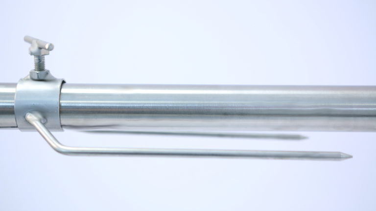 drehspieß gabel rostfrei