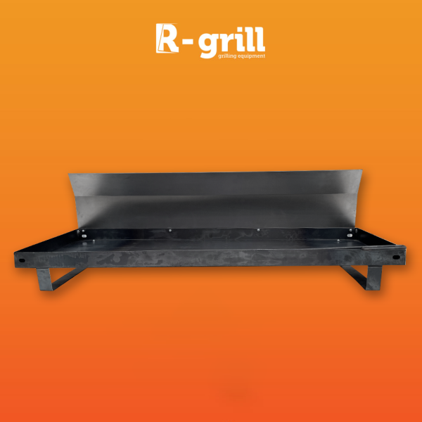 Feuerschale für Spanferkelgrill mit Windschutz