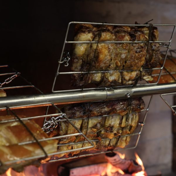 Gitterrost für Drehspieß